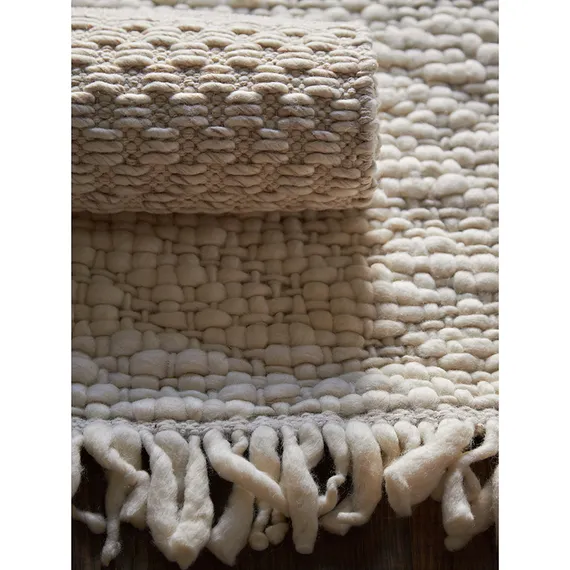 Ковер из буклированной новозеландской шерсти из коллекции Ethnic, 200х300 см