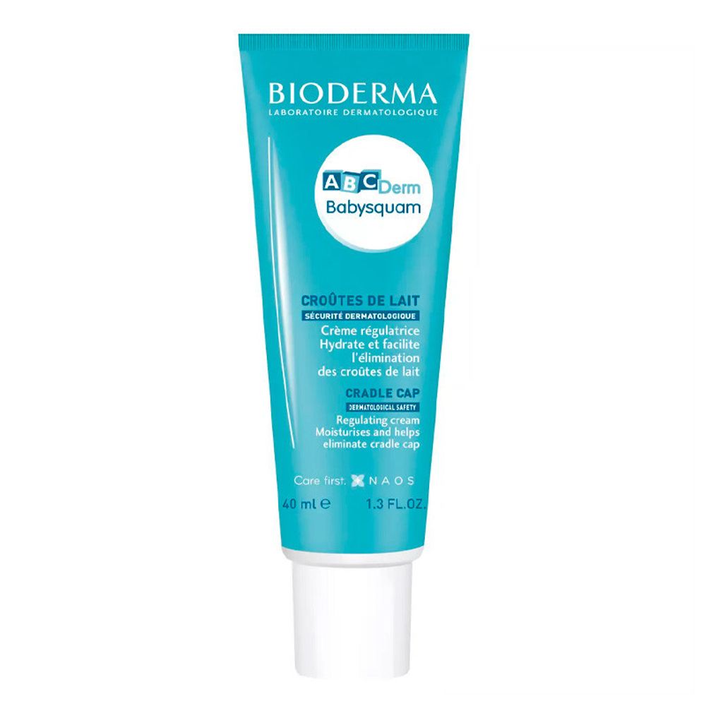 Крем для детей от молочных корочек ABCDerm Babysquam, 40мл