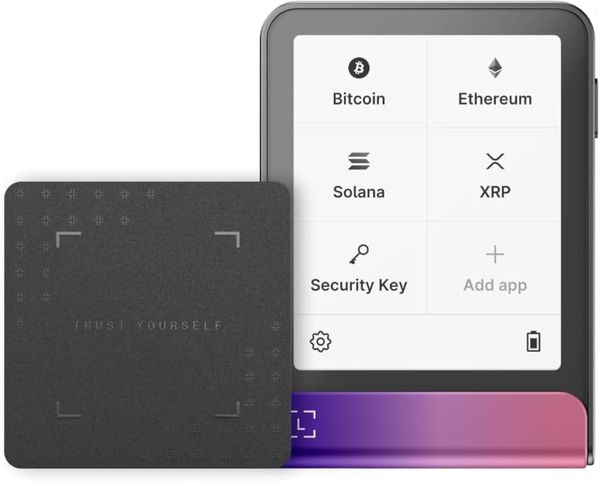 Аппаратный криптовалютный кошелёк Ledger Flex, Малиновый | Crimson Magenta
