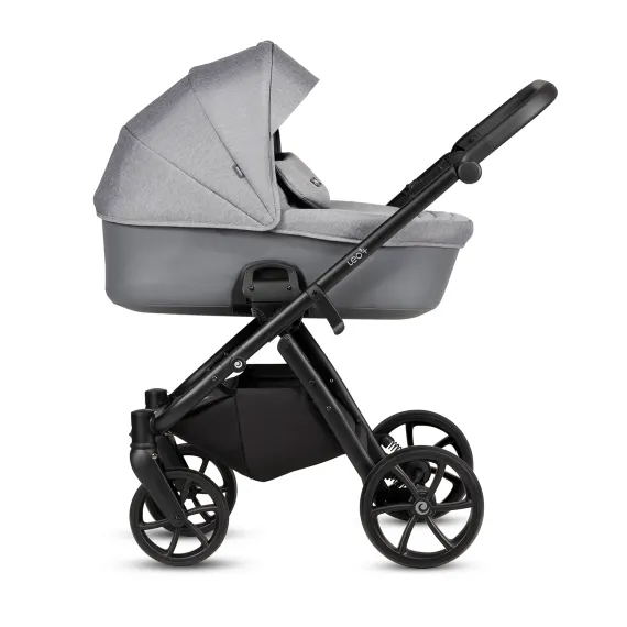Коляска 2 в 1 Tutis Leo 3+ Stone Grey