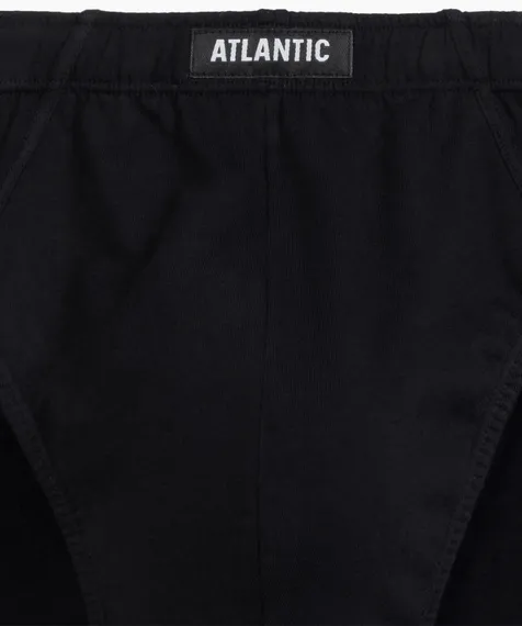 Мужские трусы (5шт) слипы спорт Atlantic 5SMP-002, хлопок, светло-голубой + графитовый + черный + светлый хаки + голубой