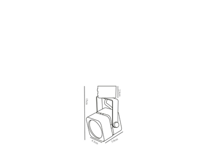 Трековый светильник Arte Lamp MISAM A1315PL-1WH, 1хGU10