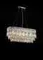 Люстра подвесная NewRgy NW075-L800*W300*H340 CHROME OVAL, 6×40 Вт, хромированная