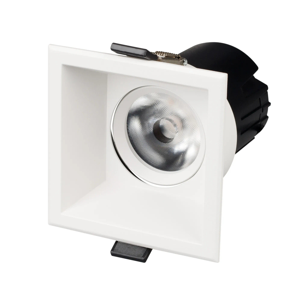Светильник MS-FLOW-BUILT-S85x85-12W Warm3000 (WH, 38 deg, 230V) (Arlight, IP20 Металл, 5 лет) 055916