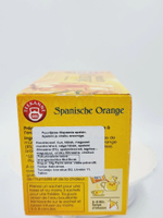 TEEKANNE Фруктовый чай с апельсином Spanish Orange 20 пакетиков, 50 г (Германия)