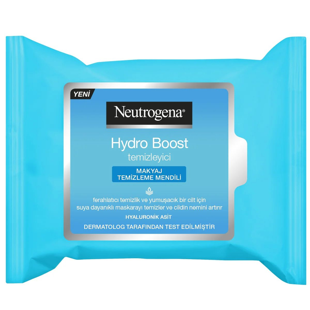 Салфетки для снятия макияжа Neutrogena Hydro Boost 25 шт. ( Франция)