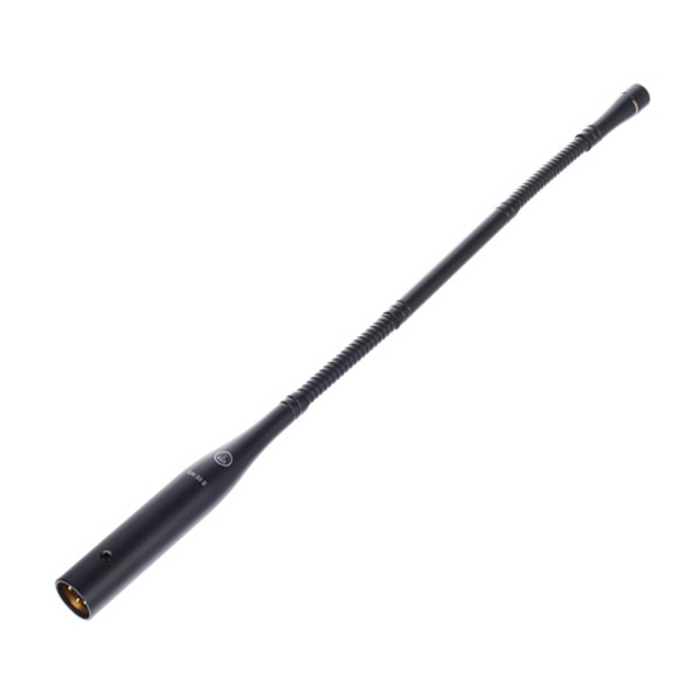 AKG GN30E 30см Gooseneck, встроенный в корпус адаптер фантомного питания с разъемом XLR