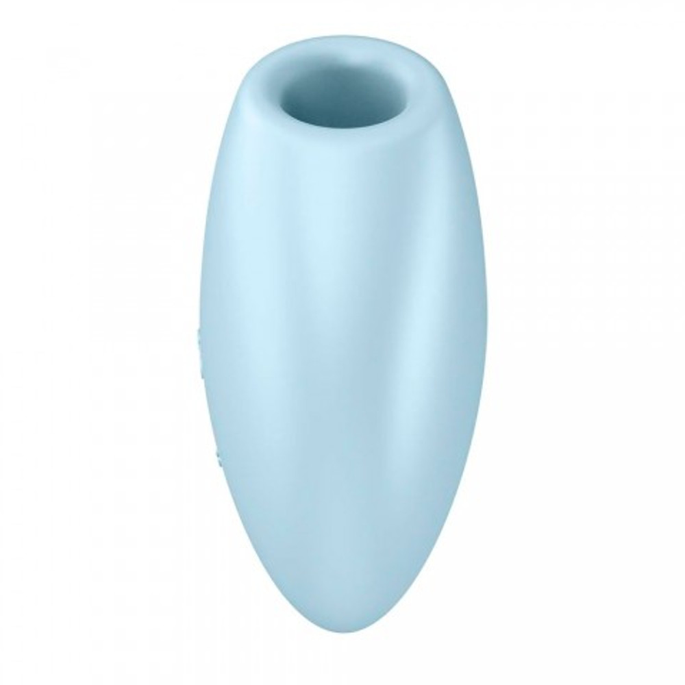 Вакуумно-клиторальный стимулятор Cutie Heart от Satisfyer, голубой