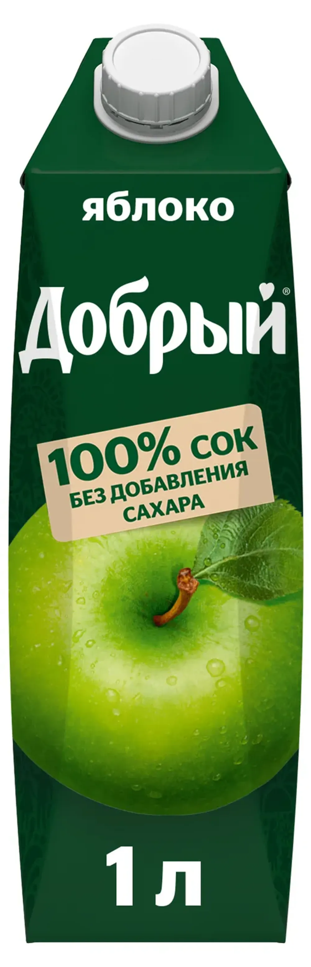 1Л СОК ДОБРЫЙ ЯБЛОЧНЫЙ
