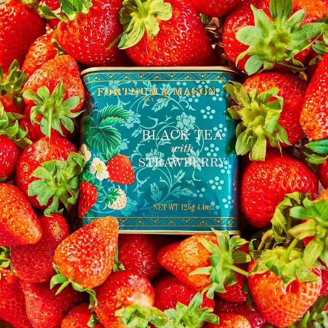 Чай листовой Fortnum&Mason черный с клубникой, 3 x 125г