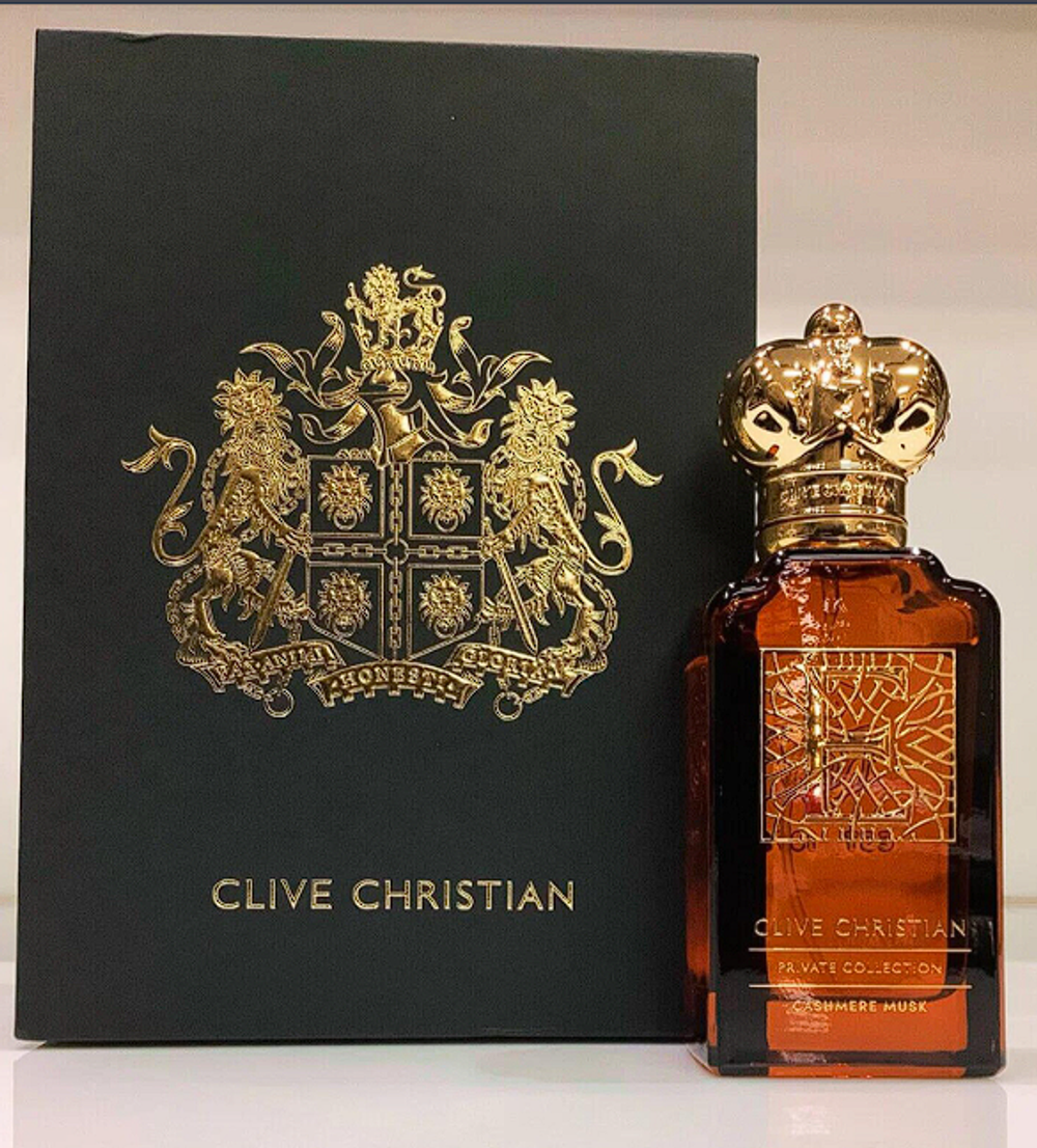 Clive Christian E Cashmere Musk 50 ml (Коробка парфюма без слюды, парфюм новый, распаковка для фото)
