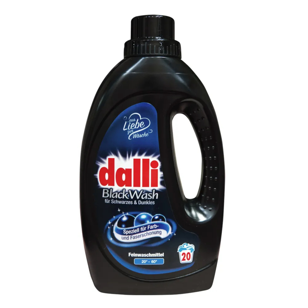 Гель концентрат для стирки черного и темного белья Dalli Black Wash 1,1 литра, 20 стирок (Германия)