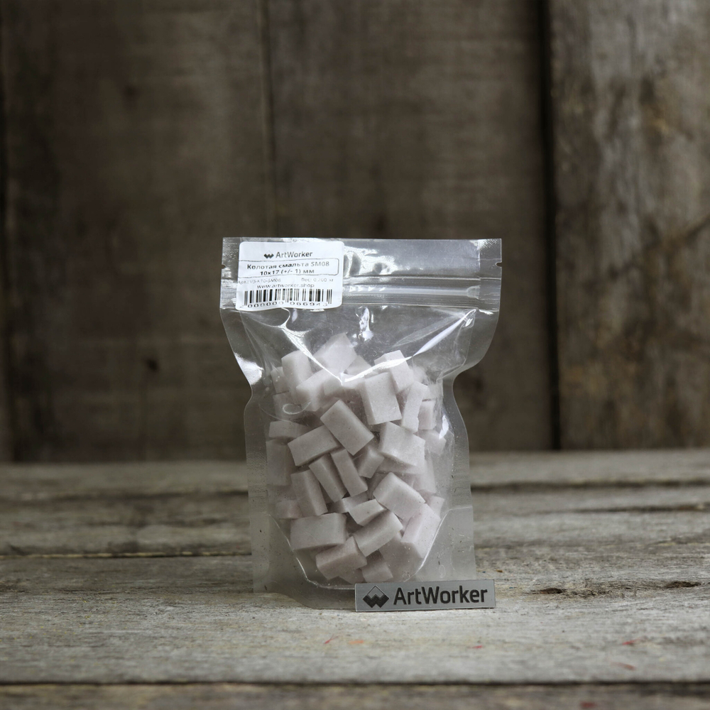 Белая смальта SM08 200г | ArtWorker