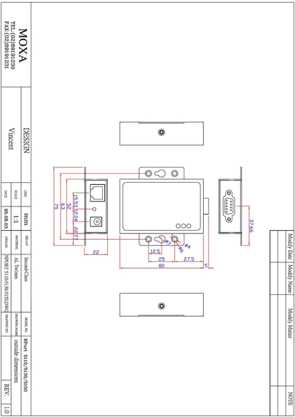NPort 5110-T
