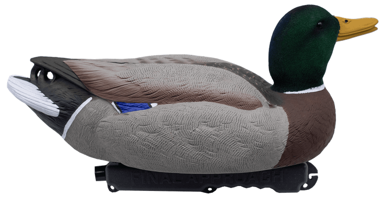 Кряква "FA LIVE MALLARD FLOATERS EVA FLOCKED HEADS" FA 12 шт.