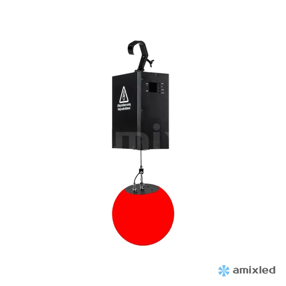 Лебедка сценическая со светодиодным шаром Amixled CrossLine Winch + Basic LED Ball