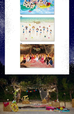 Альбом Twice - Summer Nights 2nd Special Album 3 Version SET