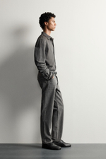 ДЖИНСОВАЯ РУБАШКА С ЭФФЕКТОМ ПОТЕРТОСТИ — ZARA