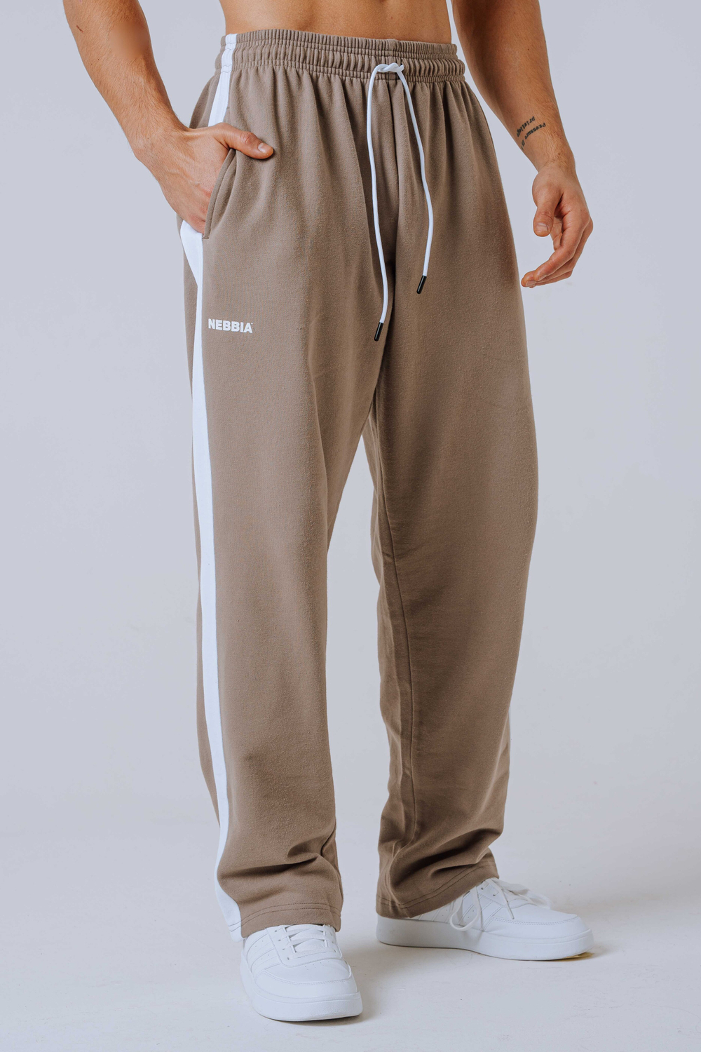 Брюки Relaxed Sweatpants POWER 904 КРЕМОВЫЕ