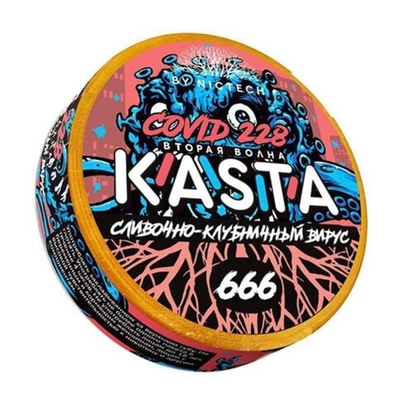 KASTA COVID (120 МГ) - СЛИВОЧНО - КЛУБНИЧНЫЙ ВИРУС