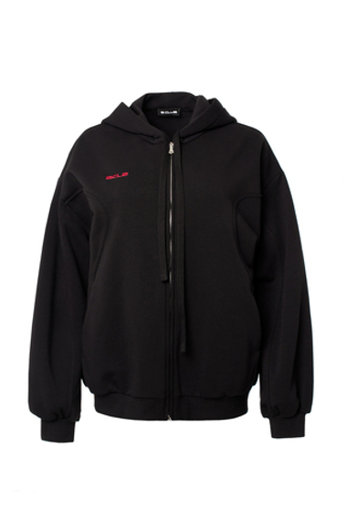 «Zip hoodie in love» Худи на молнии с вышивкой.