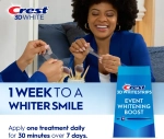 Отбеливающие полоски для зубов Crest 3D Whitestrips Event Whitening Boost