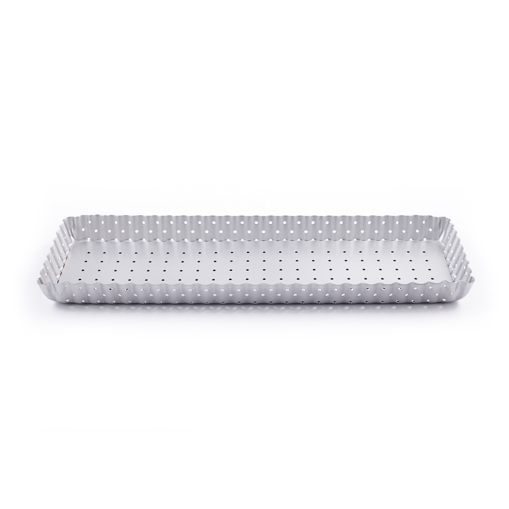Форма для выпечки перфорированная Patisse Silver 35х11х2.5 см