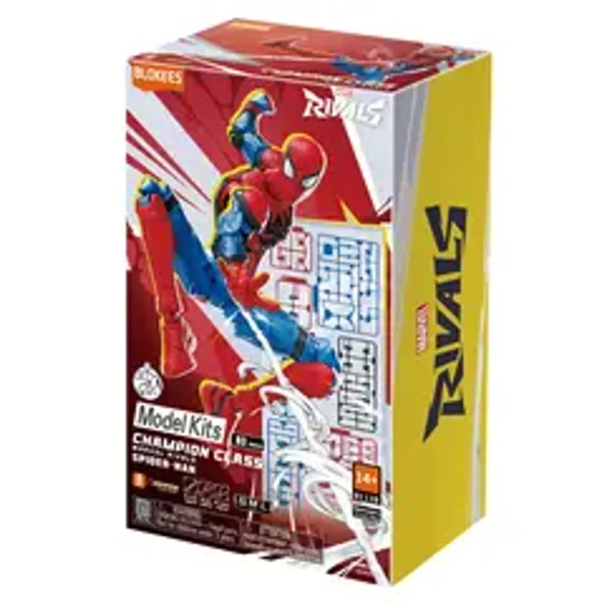 Сборная фигурка Blokees Marvel Rivals: Spider-Man (БАМП)