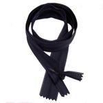 Молния потайная (скрытая) SBS Т3 (3 мм) 1 зам., н/раз., 20 см, S-169, серый темн., уп. 50 шт