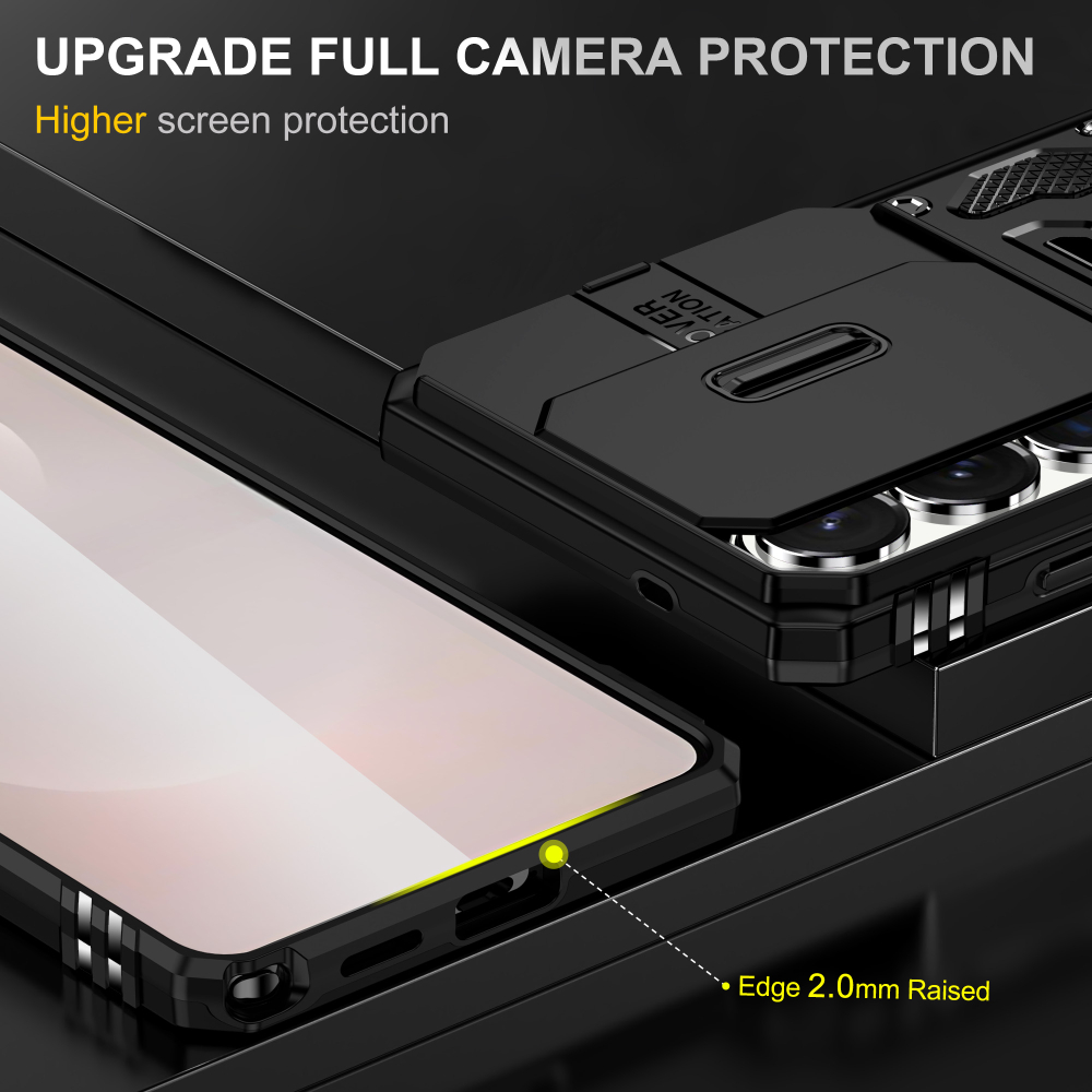 Чехол Safe Case с кольцом и защитой камеры для Samsung Galaxy S26 Ultra