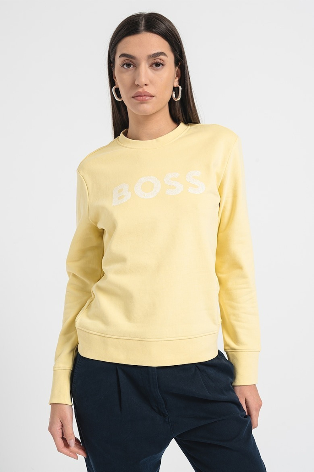 Свитшот женский BOSS C_Elaboss_6 10238476 01
