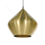 Pendant design lamp  Beat Light Stout by Tom Dixon D52 (Gold)