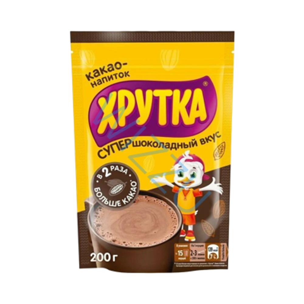 Какао - напиток Хрутка м/у 200г Супер шоколад