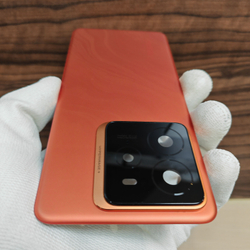 Крышка для Realme GT 7 Pro оригинальная (заднее стекло) цвет: Оранжевый / Марсианский песок