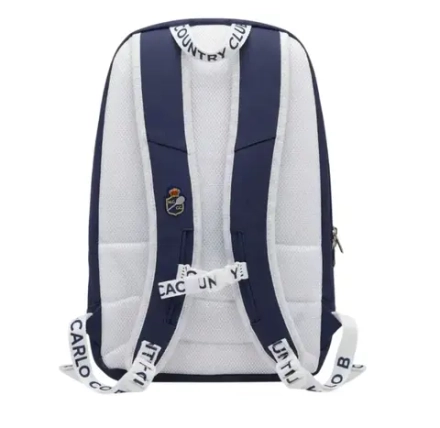 Рюкзак теннисный Monte-Carlo Country Club MCCC Logo Print - navy/white