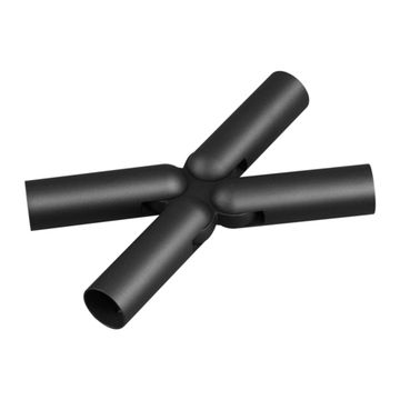 Соединитель гибкий "X" 48V 359381 чёрный Glat Novotech