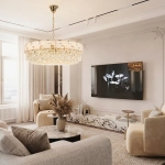 Подвесная люстра MODELUX premium ML.6986.800P GD