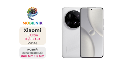 Xiaomi 15 Ultra 16/512 ГБ Белый
