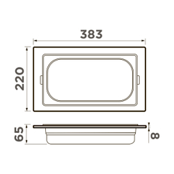 Контейнеры Omoikiri DC-05-1-LG