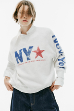 ТОЛСТОВКА ОВЕРСАЙЗ С НАДПИСЬЮ — ZARA