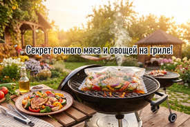 🍖 Секрет сочного мяса и овощей на гриле!