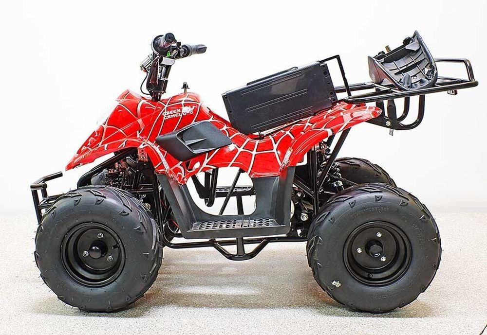 Квадроцикл детский GreenCamel Гоби K51 (36V 800W R7 Цепь) быстросъем, ножной тормоз электр.