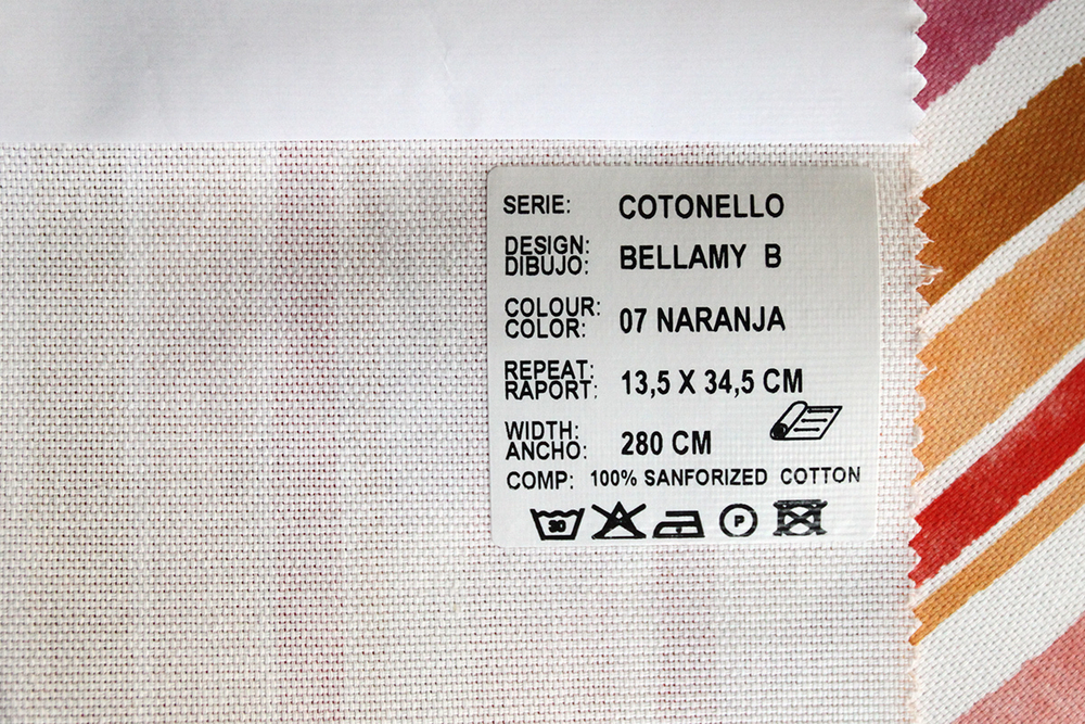 Рогожка Cotonello Bellamy (Котонелло Беллами) B 07 naranja