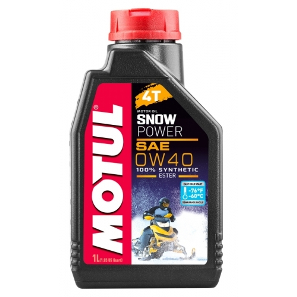 Масло моторное MOTUL Snowpower 4T 0W-40 (1л) VN