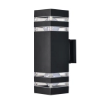 Уличный настенный светильник Arte lamp HEATHER A4413AL-2BK, 2хE27