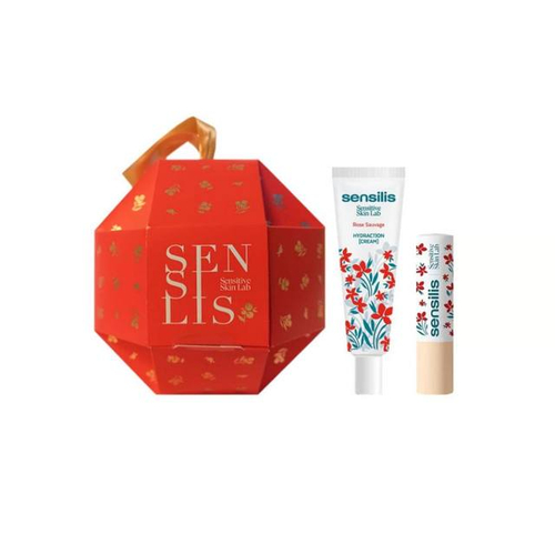 Sensilis Hydraction Lip & Hand Duo | Набор: бальзам для губ и крем для рук, 4 мл + 30 мл