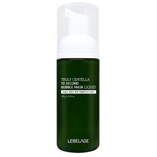 Тонер-маска для лица пузырьковая с центеллой LEBELAGE Truly Centella Bubble Mask Liquid 150 гр