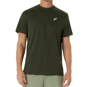 Мужская теннисная футболка Asics Court Short Sleeve - vintage khaki