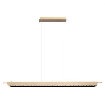 Подвесной светильник c сенсорным включением цветовой температуры LED 40W 2700К/4000К/5500К 7018/40LA латунь Punto Odeon Light