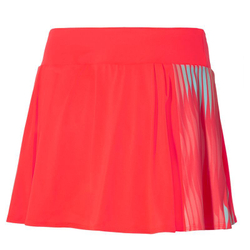 Теннисная юбка Mizuno Printed Flying Skirt - красный